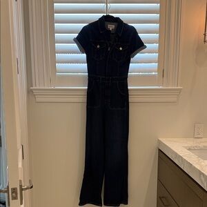 Frame Denim Navy Jumpsuit